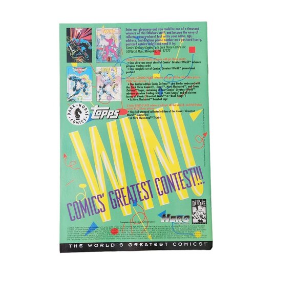 Dark Horse Catalyst Agents Of Change Week 4 1993 Comic Book Bagged Boarded - Picture 2 of 2